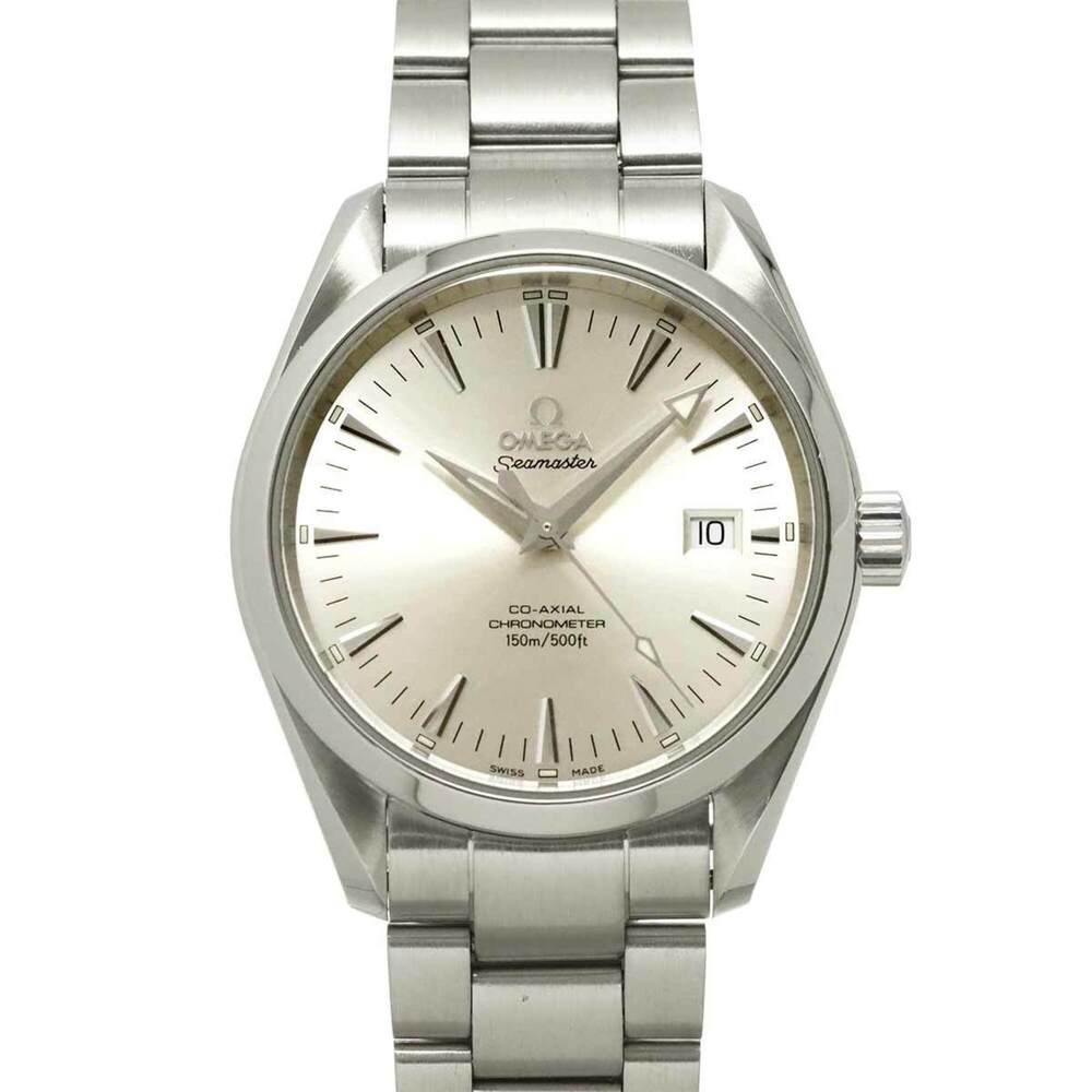 Omega Seamaster Aqua Terra Co-Axial 2503 30 Men's Watch, Date, Silver, Automa...